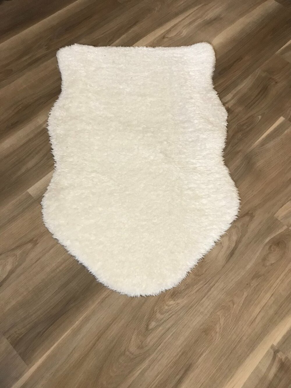 Ikea Small White  Rug